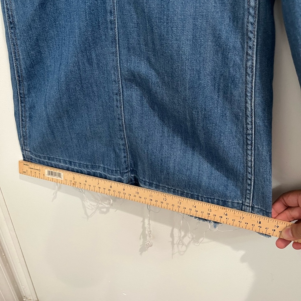 Free People Blue Flare & Wide Leg Jeans - Picture 7 of 10